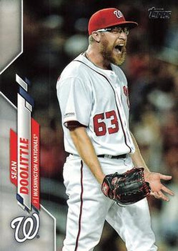 #36 Sean Doolittle - Washington Nationals - 2020 Topps Baseball