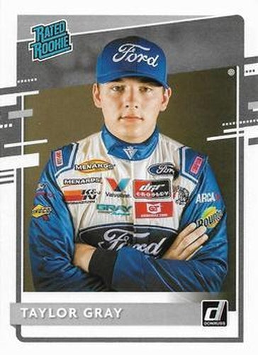 #36 Taylor Gray - DGR-Crosley - 2021 Donruss Racing