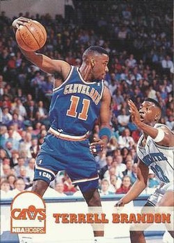 #36 Terrell Brandon - Cleveland Cavaliers - 1993-94 Hoops Basketball