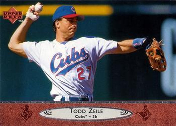 #36 Todd Zeile - Chicago Cubs - 1996 Upper Deck Baseball