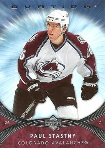 #36 Paul Stastny - Paul Stastny - 2007-08 Upper Deck Ovation Hockey