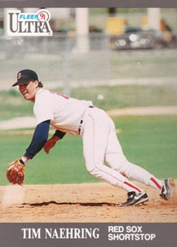 #36 Tim Naehring - Boston Red Sox - 1991 Ultra Baseball