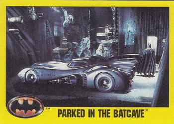 #136 Parked in the Batcave - 1989 Topps Batman