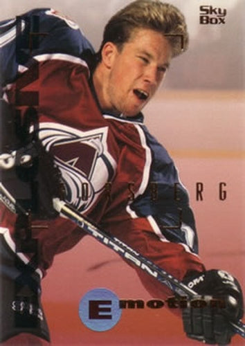 #36 Peter Forsberg - Colorado Avalanche - 1995-96 SkyBox E-Motion Hockey