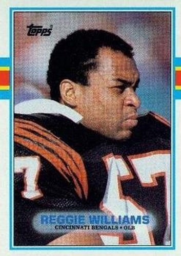 #36 Reggie Williams - Cincinnati Bengals - 1989 Topps Football