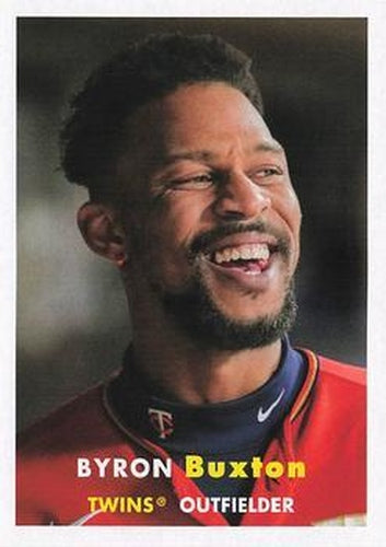 #36 Byron Buxton - Minnesota Twins - 2021 Topps Archives Baseball
