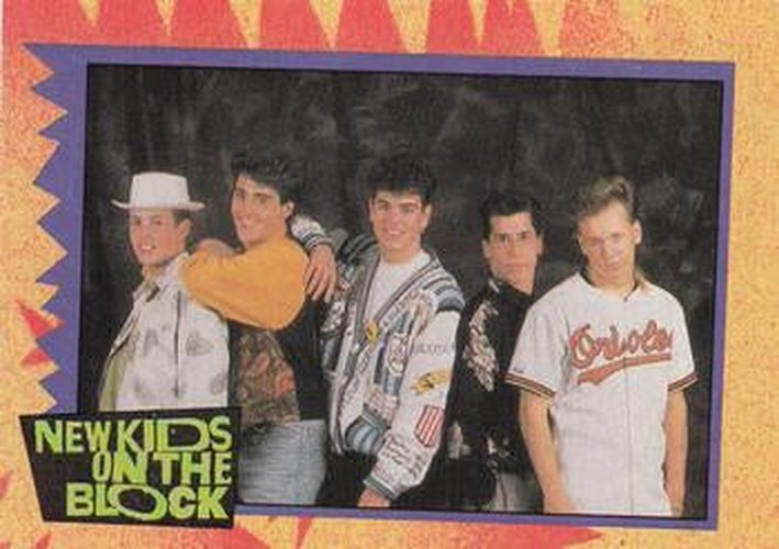 #36b Newest New Kid - 1989 Topps New Kids on the Block