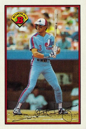 #370 Dave Martinez - Montreal Expos - 1989 Bowman Baseball