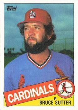 #370 Bruce Sutter - St. Louis Cardinals - 1985 Topps Baseball