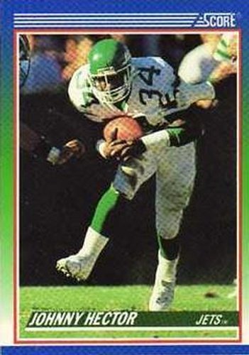 #370 Johnny Hector - New York Jets - 1990 Score Football