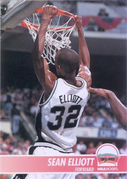 #370 Sean Elliott - San Antonio Spurs - 1994-95 Hoops Basketball