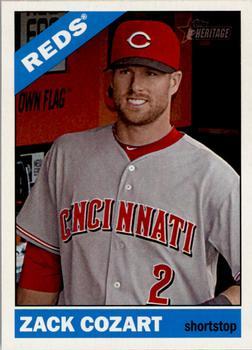 #370 Zack Cozart - Cincinnati Reds - 2015 Topps Heritage Baseball