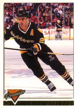 #370 Kevin Stevens - Pittsburgh Penguins - 1993-94 O-Pee-Chee Premier Hockey - Gold