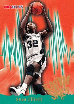 #370 Sean Elliott - San Antonio Spurs - 1995-96 Hoops Basketball