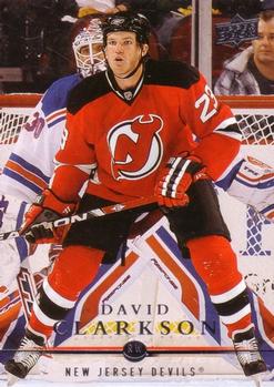 #371 David Clarkson - New Jersey Devils - 2008-09 Upper Deck Hockey