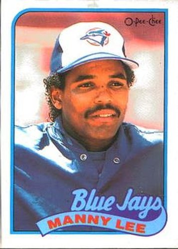 #371 Manuel Lee - Toronto Blue Jays - 1989 O-Pee-Chee Baseball