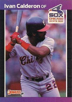 #371 Ivan Calderon - Chicago White Sox - 1989 Donruss Baseball