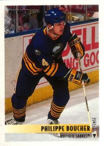 #371 Philippe Boucher - Buffalo Sabres - 1994-95 O-Pee-Chee Premier Hockey