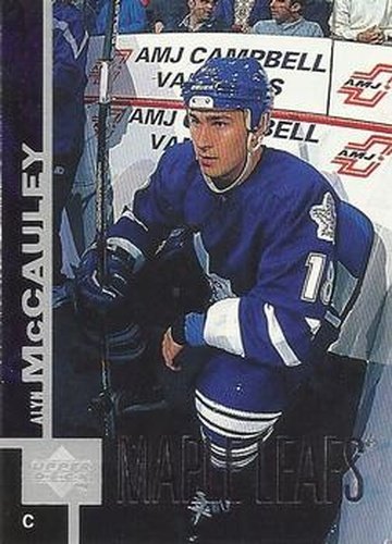 #371 Alyn McCauley - Toronto Maple Leafs - 1997-98 Upper Deck Hockey
