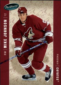 #371 Mike Johnson - Phoenix Coyotes - 2005-06 Parkhurst Hockey