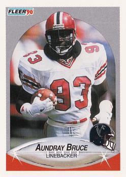 #371 Aundray Bruce - Atlanta Falcons - 1990 Fleer Football