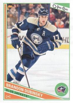 #371 Brandon Dubinsky - Columbus Blue Jackets - 2013-14 O-Pee-Chee Hockey