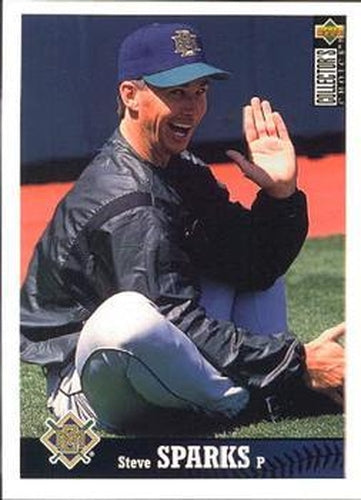 #371 Steve Sparks - Milwaukee Brewers - 1997 Collector's Choice Baseball