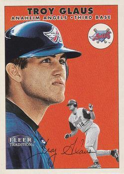 #371 Troy Glaus - Anaheim Angels - 2000 Fleer Tradition Baseball