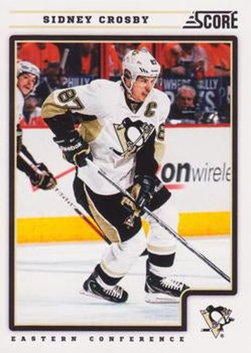 #371 Sidney Crosby - Pittsburgh Penguins - 2012-13 Score Hockey