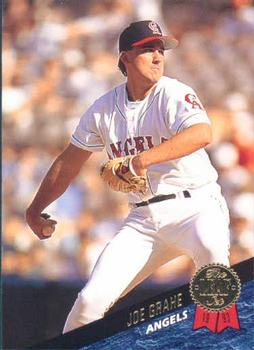 #372 Joe Grahe - California Angels - 1993 Leaf Baseball