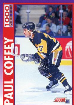 #372 Paul Coffey - Pittsburgh Penguins - 1991-92 Score American Hockey