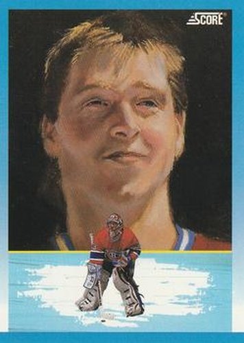 #372 Patrick Roy - Montreal Canadiens - 1991-92 Score Canadian Bilingual Hockey