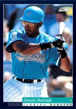 #372 Orestes Destrade - Florida Marlins -1994 Score Baseball