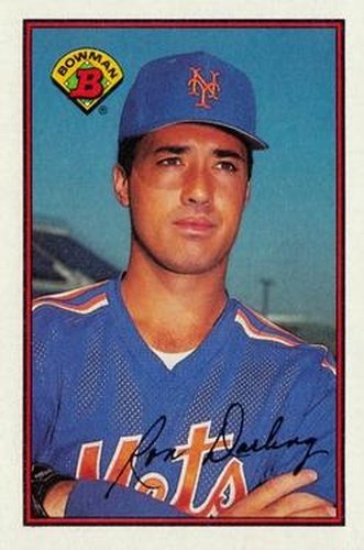 #372 Ron Darling - New York Mets - 1989 Bowman Baseball