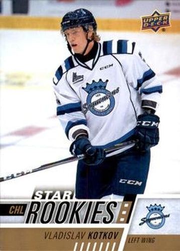 #372 Vladislav Kotkov - Chicoutimi Sagueneens - 2017-18 Upper Deck CHL Hockey