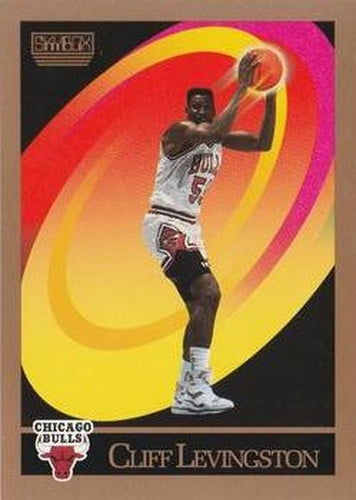 #372 Cliff Levingston - Chicago Bulls - 1990-91 SkyBox Basketball