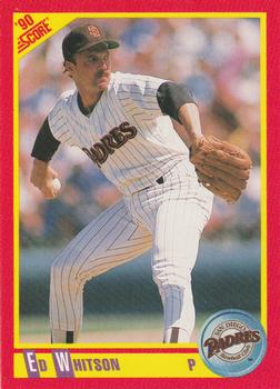 #373 Ed Whitson - San Diego Padres - 1990 Score Baseball