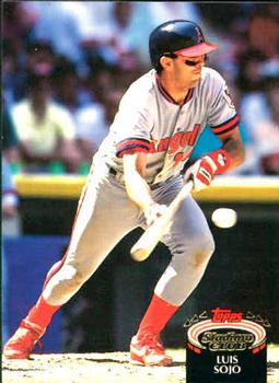 #373 Luis Sojo - California Angels - 1992 Stadium Club Baseball