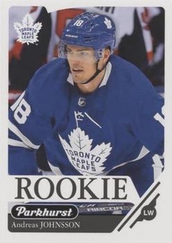 #373 Andreas Johnsson - Toronto Maple Leafs - 2018-19 Parkhurst Hockey