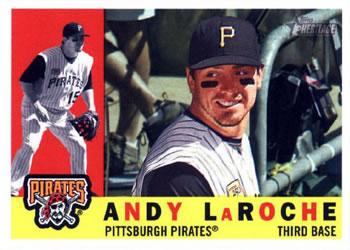 #373 Andy LaRoche - Pittsburgh Pirates - 2009 Topps Heritage Baseball
