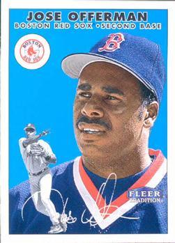 #373 Jose Offerman - Boston Red Sox - 2000 Fleer Tradition Baseball