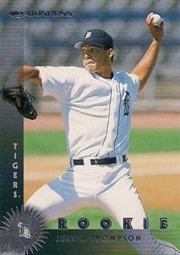 #373 Justin Thompson - Detroit Tigers - 1997 Donruss Baseball