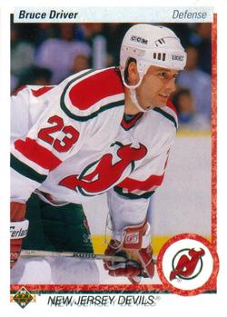 #373 Bruce Driver - New Jersey Devils - 1990-91 Upper Deck Hockey