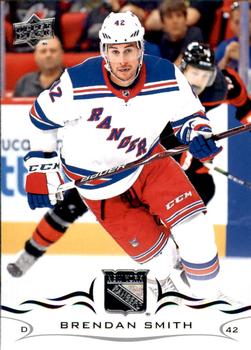 #373 Brendan Smith - New York Rangers - 2018-19 Upper Deck Hockey
