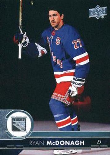 #374 Ryan McDonagh - New York Rangers - 2017-18 Upper Deck Hockey