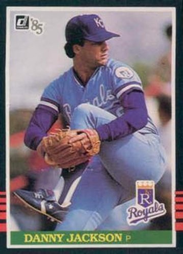 #374 Danny Jackson - Kansas City Royals - 1985 Donruss Baseball