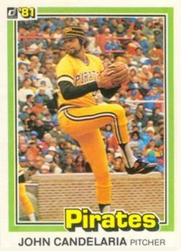 #374 John Candelaria - Pittsburgh Pirates - 1981 Donruss Baseball