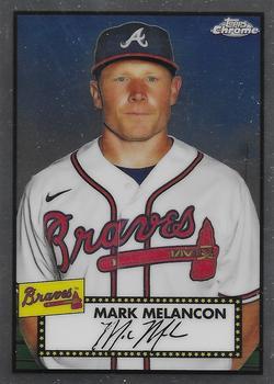 #374 Mark Melancon - Atlanta Braves - 2021 Topps Chrome Platinum Anniversary Baseball