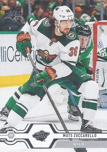 #374 Mats Zuccarello - Minnesota Wild - 2019-20 Upper Deck Hockey