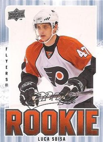#374 Luca Sbisa - Philadelphia Flyers - 2008-09 Upper Deck MVP Hockey
